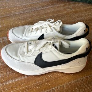 White and Black Sneakers